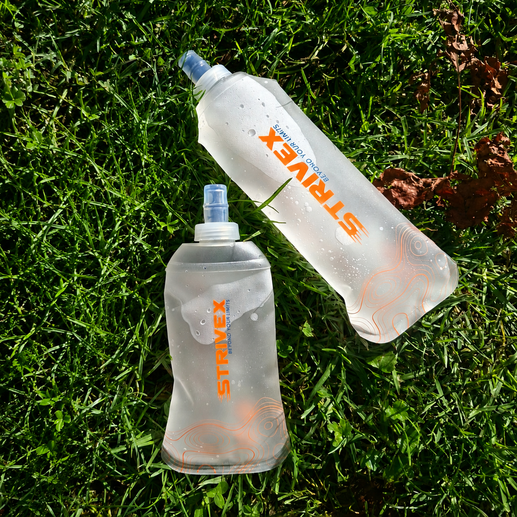 botellas soft flask wave 500 ml y wave 250ml al aire libre