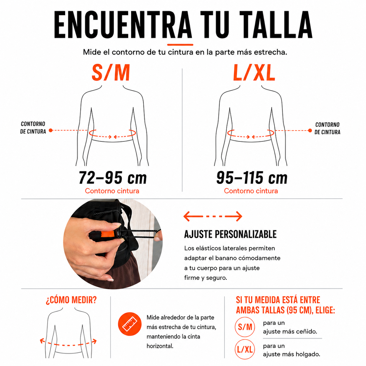 Cuadro detalle de como medicion para all terrain
